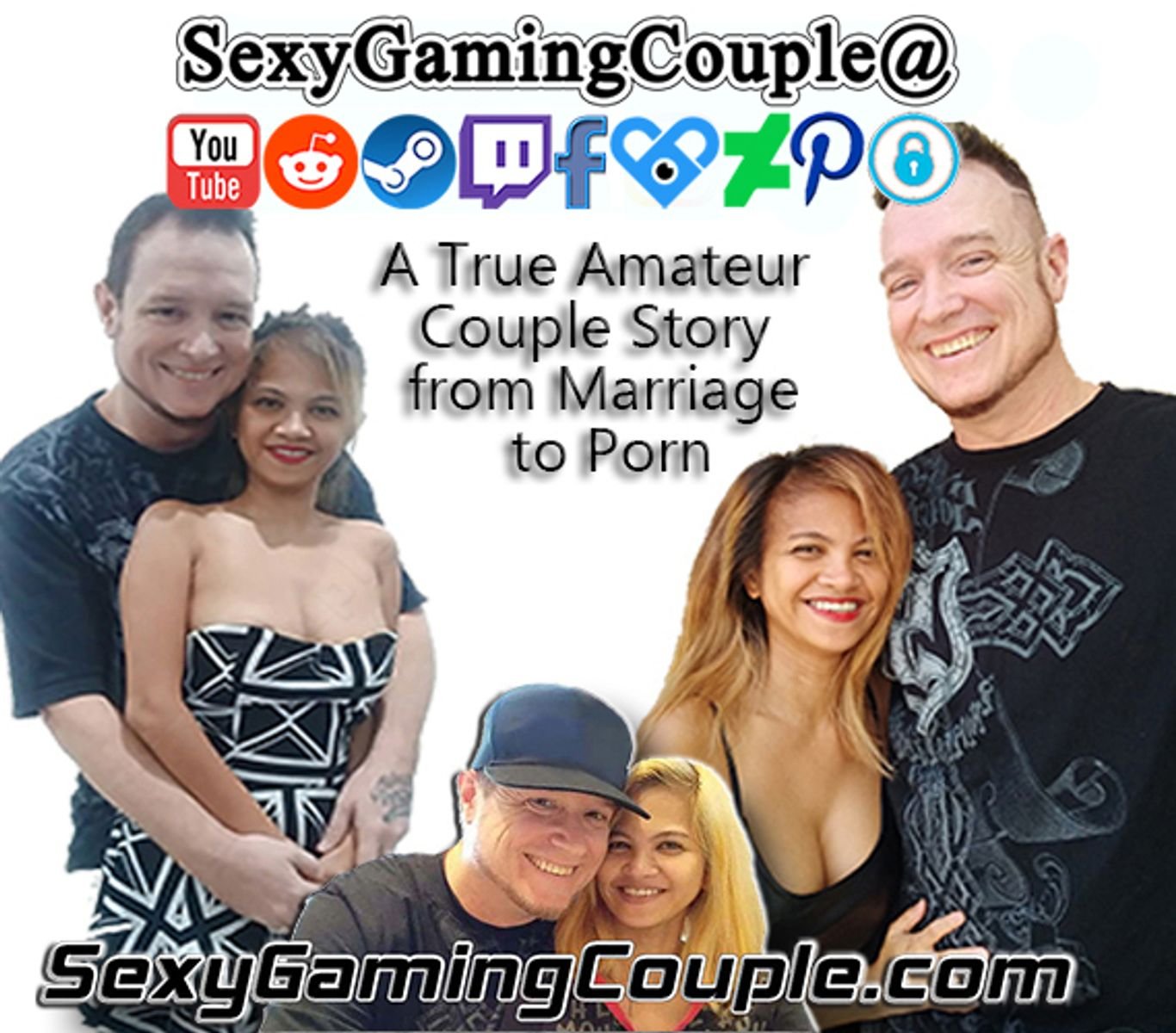 Sexy Gaming Couple - 5 a minute. images from live cam show