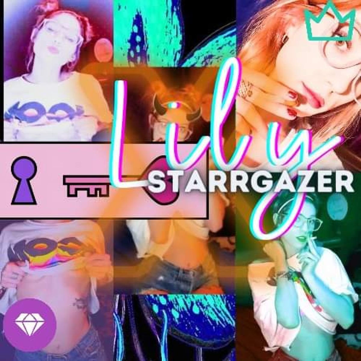 Lily Starrgazer images from live cam show